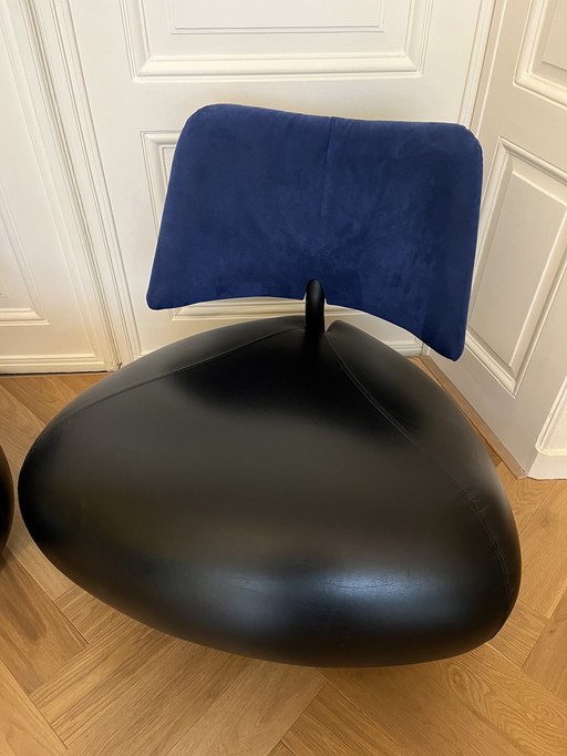 2x Leolux Pallone fauteuil