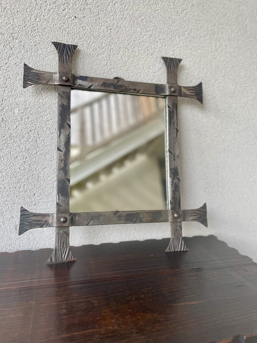 70'S Brutalist mirror