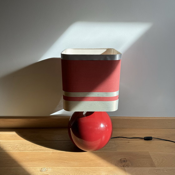 Image 1 of Lampe vintage à ampoule rouge
