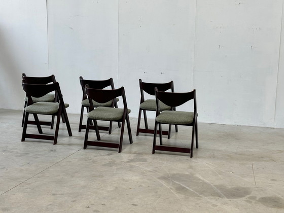 Image 1 of Chaises de salle à manger italiennes du milieu du siècle, 1960