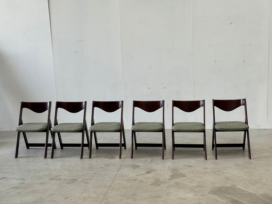 Image 1 of Chaises de salle à manger italiennes du milieu du siècle, 1960