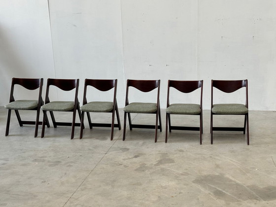 Image 1 of Chaises de salle à manger italiennes du milieu du siècle, 1960