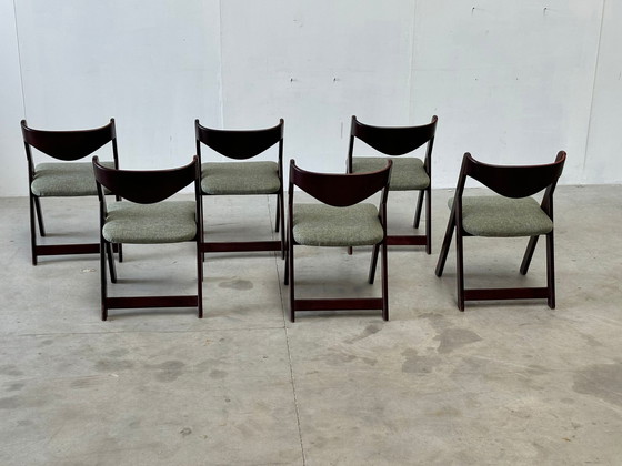 Image 1 of Chaises de salle à manger italiennes du milieu du siècle, 1960