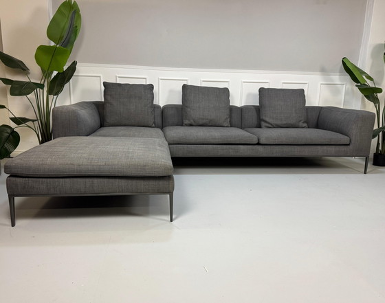 Image 1 of B&B Italia Michel designer brand sofa fabric classic