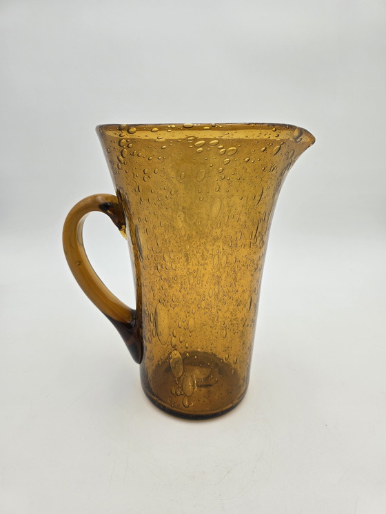 Image 1 of Bubble Glass Pitcher