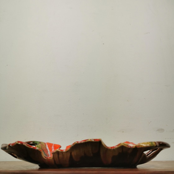 Image 1 of Vintage bowl Vallauris ceramic fruit bowl