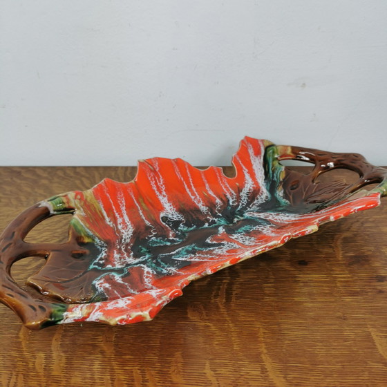 Image 1 of Vintage bowl Vallauris ceramic fruit bowl