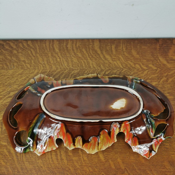 Image 1 of Vintage bowl Vallauris ceramic fruit bowl