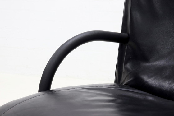 Image 1 of Chaise longue zen et ottoman vintage Claude Brisson pour Ligne Roset