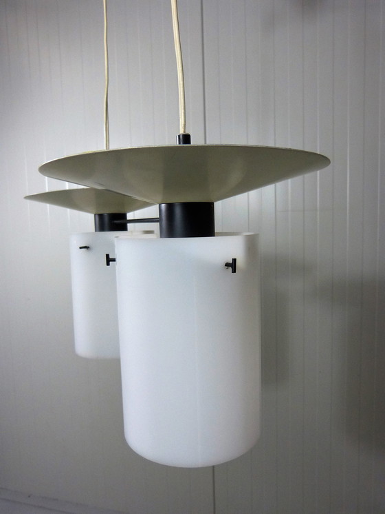 Image 1 of Hans Agne Jacobsson for Markaryd, Sweden 1950's Pendant Lamp