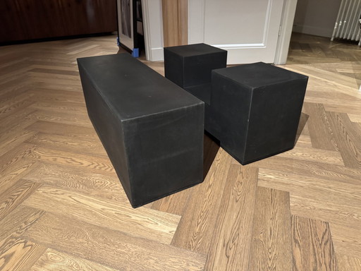 2X B&B Italia Gli Scacchi side table