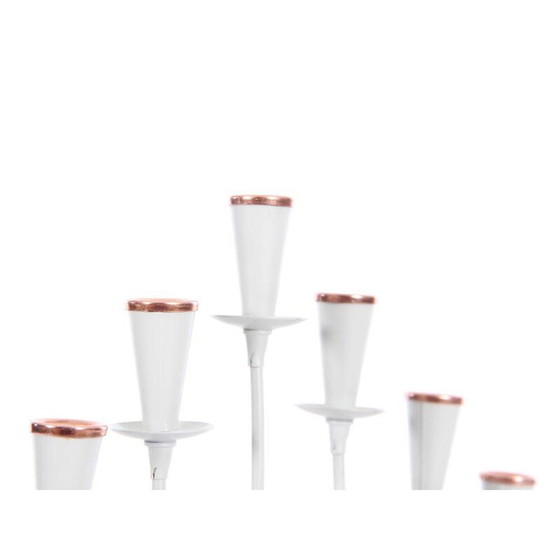 Image 1 of Vintage white metal candlestick by Gunnar Ander for Ystad Metall, 1960