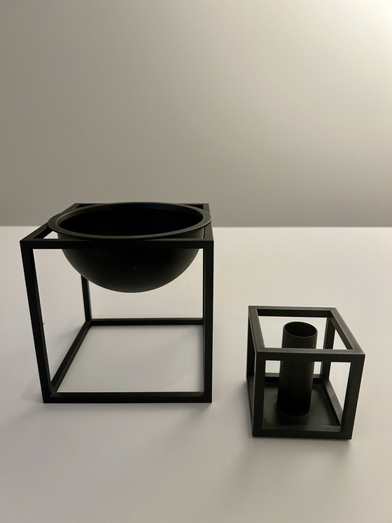 Image 1 of Audo Copenhagen Kubus Candle Holder By Lassen