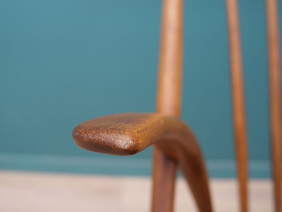 Image 1 of Beech Chair, Danish Design, 1960S, Designer: Illum Wikkelsø, Manufacture: Niels Eilersen