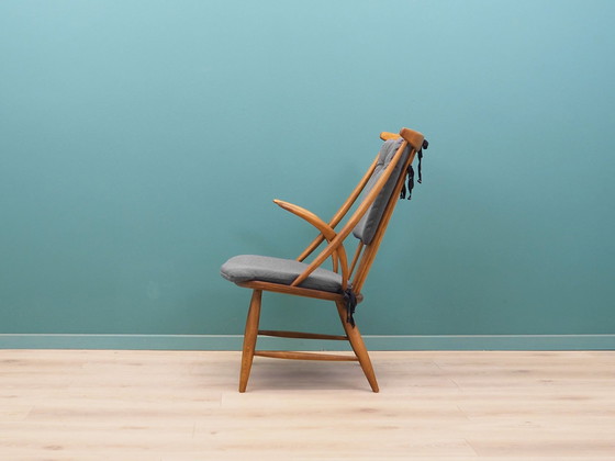 Image 1 of Beech Chair, Danish Design, 1960S, Designer: Illum Wikkelsø, Manufacture: Niels Eilersen