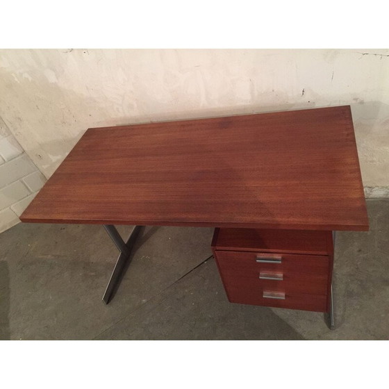 Image 1 of Vintage chrome desk by Cees Braakman for Pastoe, 1960