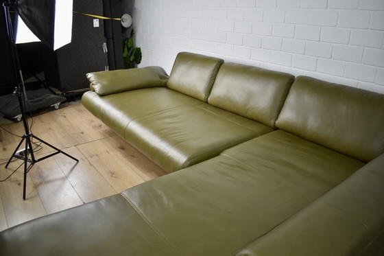 Image 1 of Dieter Knoll Collection Maranello leather sofa leather couch leather corner sofa sofa bed sofa couch