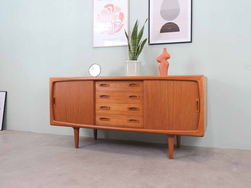 Teak sideboard from H.P. Hansen, Denmark