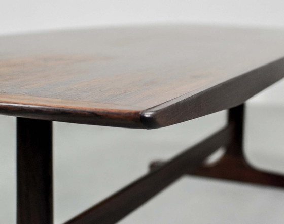 Image 1 of Large Topform Dutch Design Rosewood Coffee Table