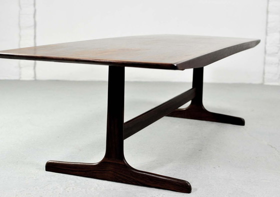 Image 1 of Large Topform Dutch Design Rosewood Coffee Table