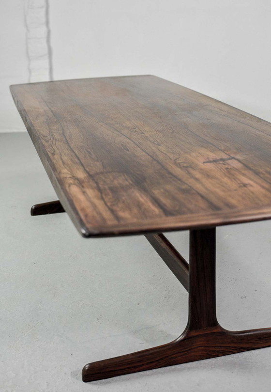 Image 1 of Large Topform Dutch Design Rosewood Coffee Table