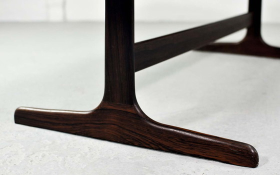 Image 1 of Large Topform Dutch Design Rosewood Coffee Table