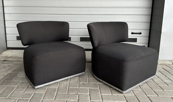 Image 1 of 2x B&B Italia designer armchairs