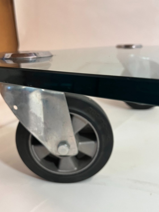 Image 1 of Coffee table with wheels