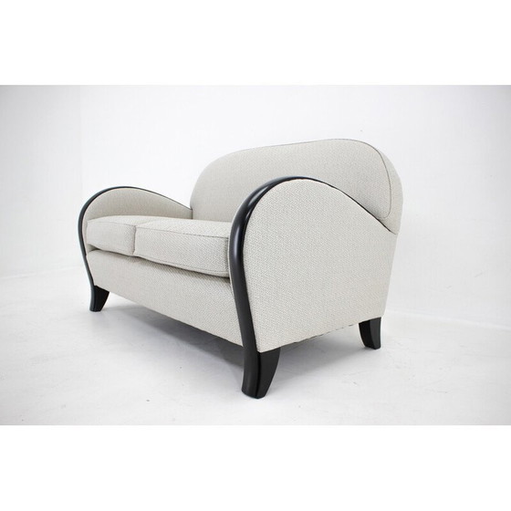 Image 1 of Vintage sofa in synthetic fabric, Italy 1940