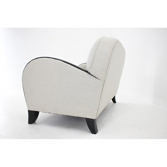 Image 1 of Vintage sofa in synthetic fabric, Italy 1940