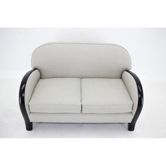 Image 1 of Vintage sofa in synthetic fabric, Italy 1940