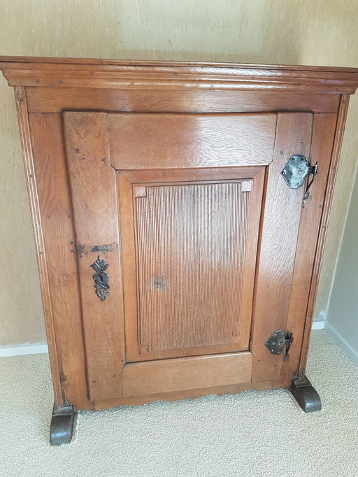 Beautiful Antique German Bread Cupboard