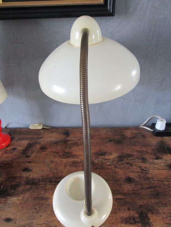 Image 1 of Beautiful Early Desk Lamp,With Stamp Box.