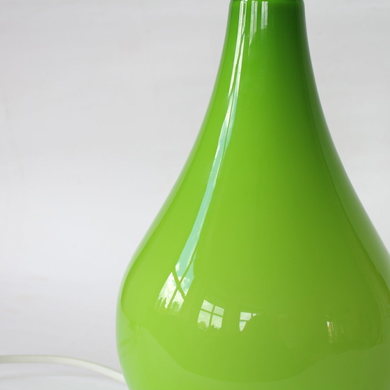 Image 1 of Lampe en verre vintage