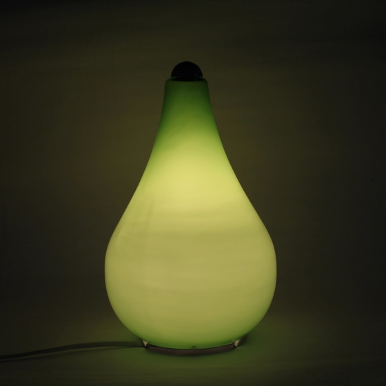 Image 1 of Lampe en verre vintage