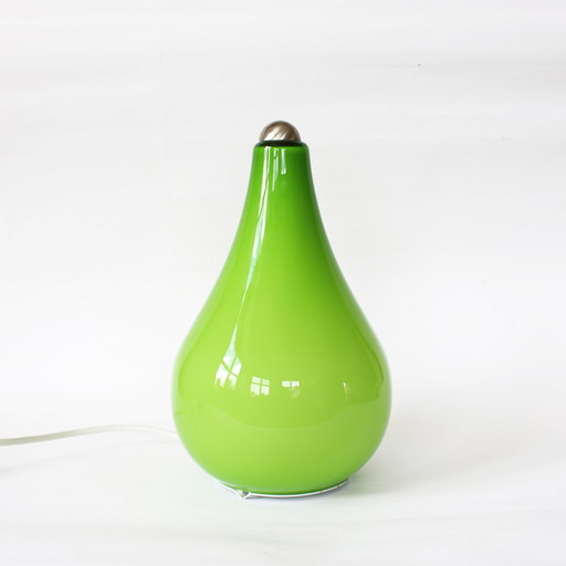 Lampe en verre vintage