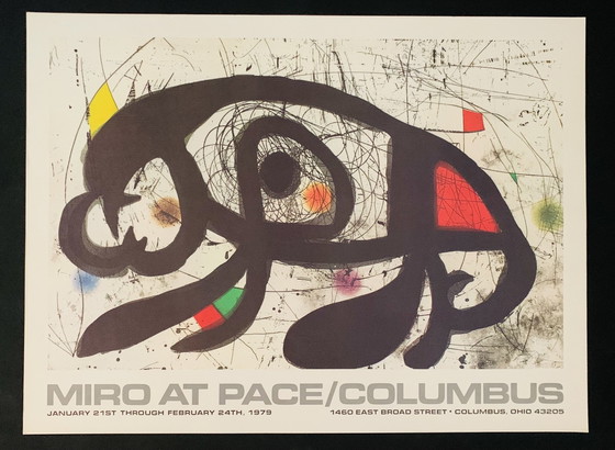 Image 1 of Authorized Original Color Lithograph, Signed, High Quality, Signed In The Plate, Joan Miró.