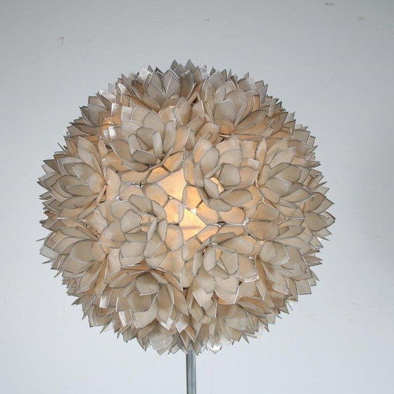 Image 1 of 1960s "Mother of Pearl" Floor Lamp by Rausch, Germany 1960