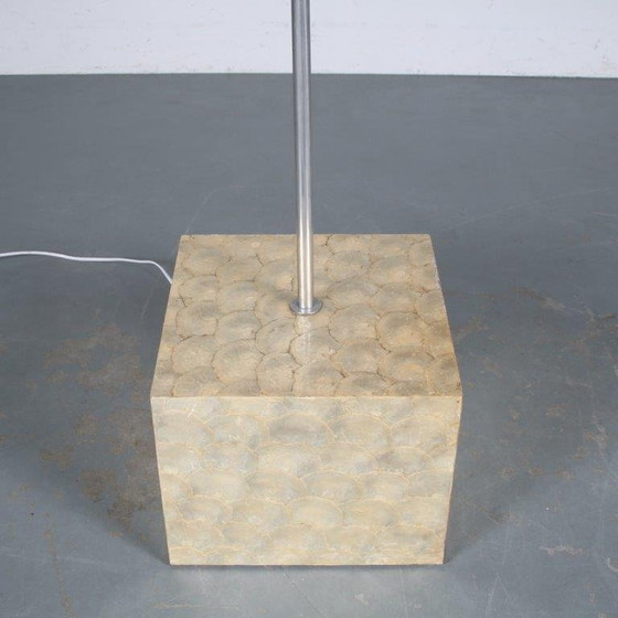 Image 1 of 1960s "Mother of Pearl" Floor Lamp by Rausch, Germany 1960