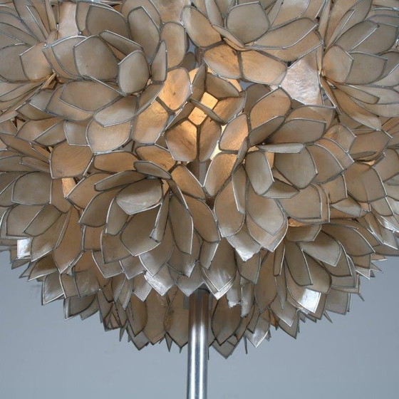 Image 1 of 1960s "Mother of Pearl" Floor Lamp by Rausch, Germany 1960