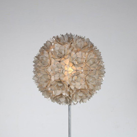 Image 1 of 1960s "Mother of Pearl" Floor Lamp by Rausch, Germany 1960