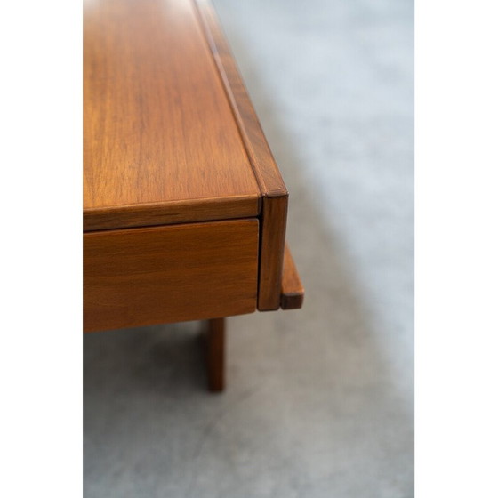 Image 1 of Vintage walnut veneer coffee table by Michelucci and Giovanni, 1970