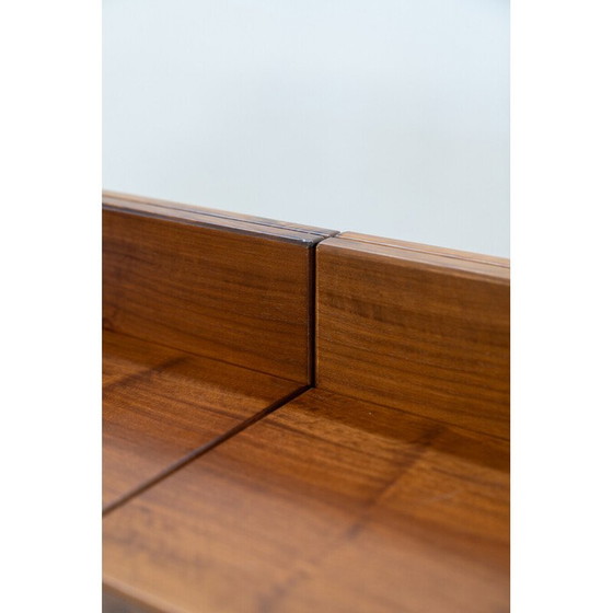 Image 1 of Vintage walnut veneer coffee table by Michelucci and Giovanni, 1970
