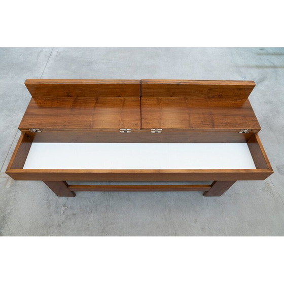 Image 1 of Vintage walnut veneer coffee table by Michelucci and Giovanni, 1970