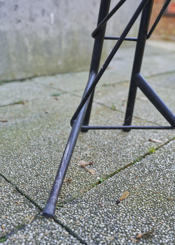 Image 1 of Bar Stool By Willy Van Der Meeren For Tubax , 1950'