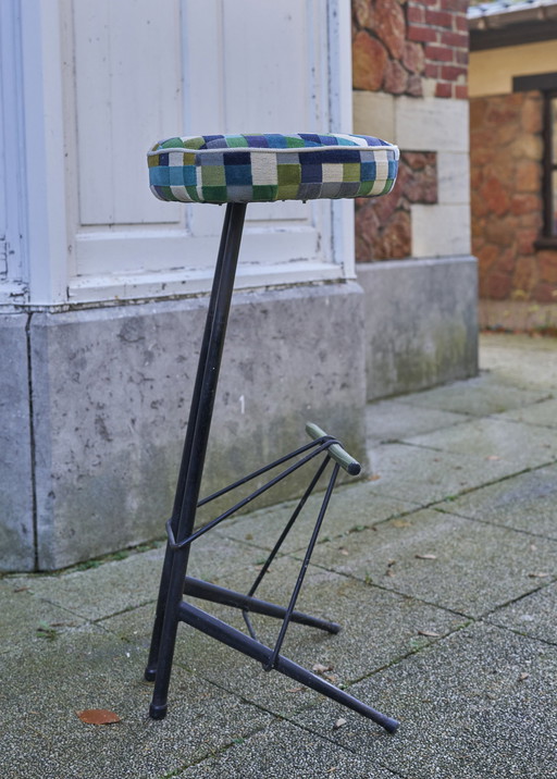 Bar Stool By Willy Van Der Meeren For Tubax , 1950'