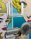 Chariot original Pop Art de l'aviation, vers 2020