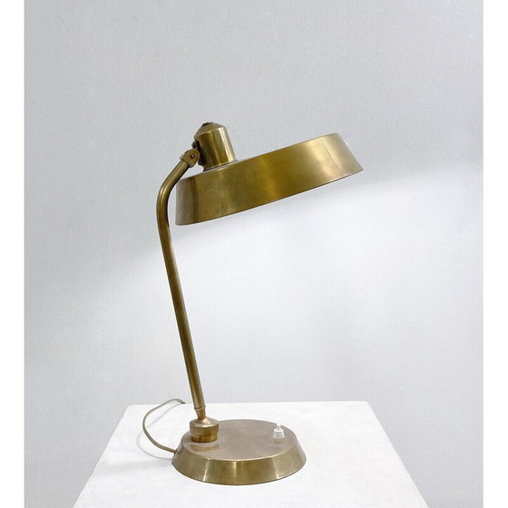 Image 1 of Lampada da scrivania vintage in ottone, Italia 1960