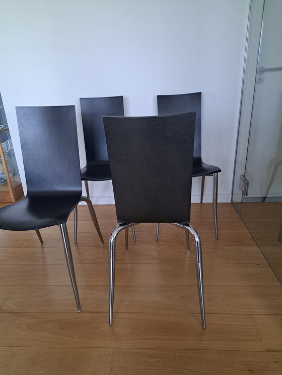 Image 1 of 4x Driade Philipp Starck Olly Tango chairs