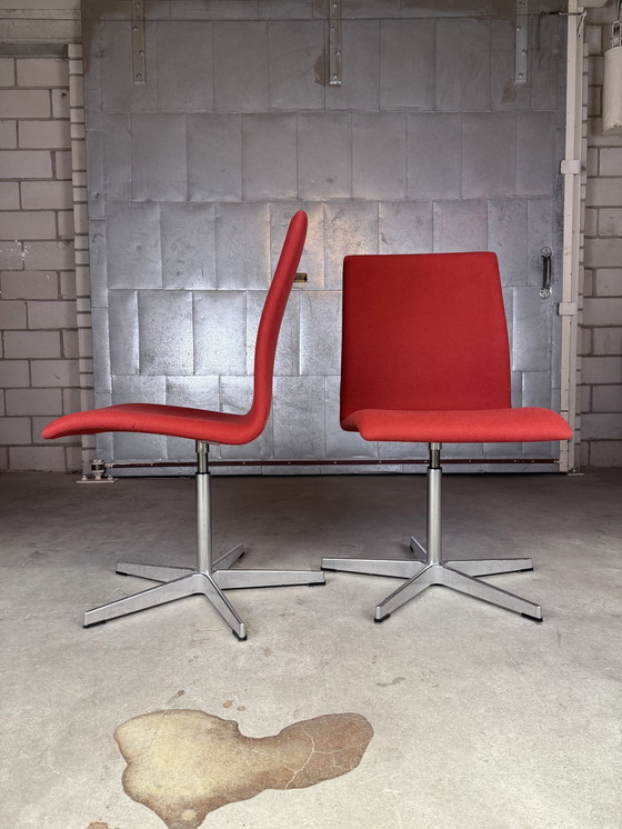 Image 1 of 2X Fritz Hansen Oxford Chair